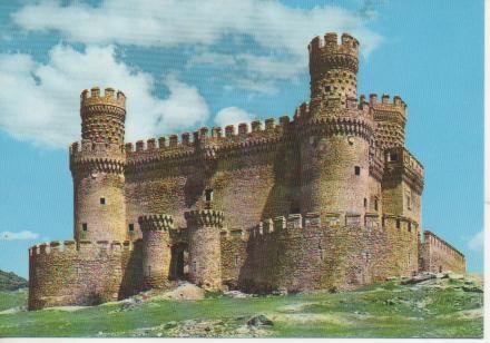 Postal E02325: Castillo de Manzanares el Real, Madrid