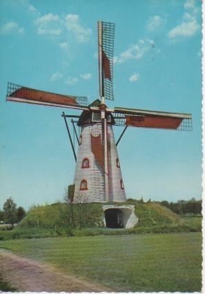 Postal E02287: Molino de Viento, Holanda