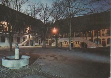 Postal E02263: El viejo colegio de Calvin, Ginebra, Suiza