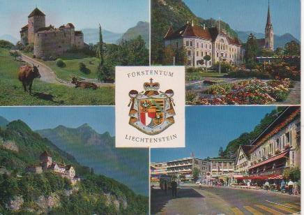 Postal E02293: Imágenes Principado de Liechtenstein