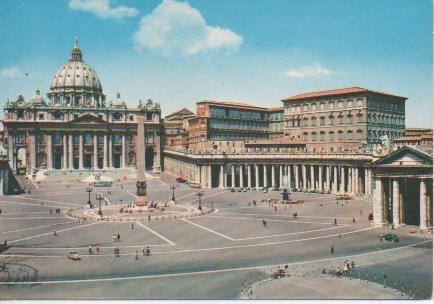 Postal E02316: Piazza S. Pietro, Ciutt del Vaticano