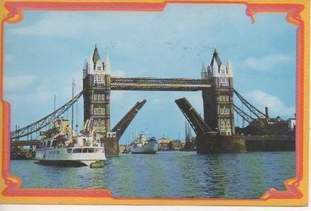 Postal E02310: Tower Bridge, London, Reino Unido