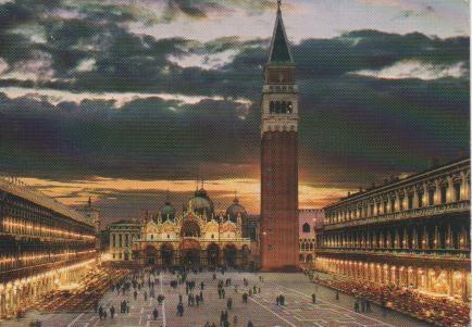 Postal E02301: Piazza S.Marco, Venezia, Italia