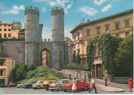 Postal E02299: Casa di Cristoforo Colombo E Trri di S.Andrea Genova, Italia