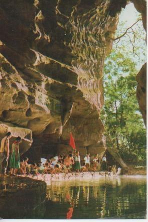 Postal E02297: Cueva de Lungyin, China