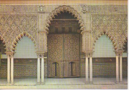 Postal E02388: Puerta Salón de Embajadores,Reales Alcazares de Sevilla