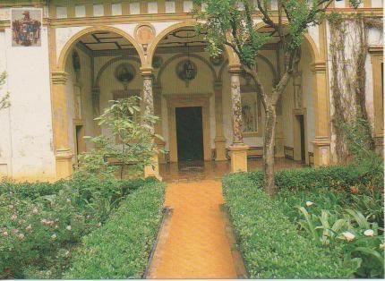 Postal E02389: Jardín grande, Casa de Pilatos, Sevilla