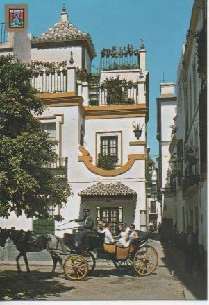 Postal E02480: Plaza Doña Elvira,Sevilla