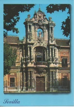 Postal E02472: Palacio de Sa Telmo, Sevilla