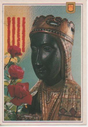 Postal E02517: Imagen Virgen de Montserrat