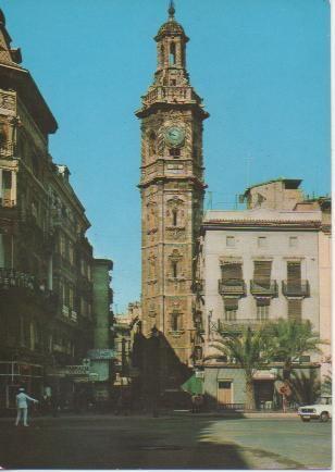 Postal E02515: Torre de Santa Catalina, Valencia