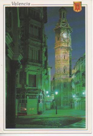 Postal E02509: Torre de Santa Catalina, Valencia