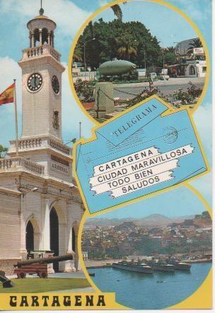 Postal E02508: Imágenes de Cartagena