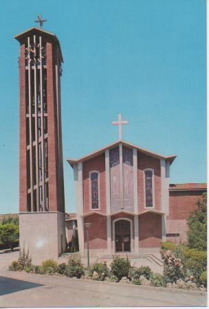 Postal E02413:  Iglesia , Sta. Maria d'olo,Barcelona