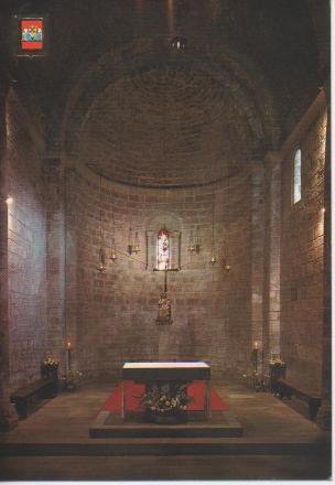 Postal E02408:Esglesia  Santa María de l' Estany, Barcelona