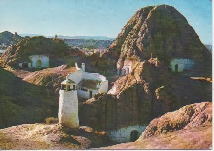 Postal E02403: Cuevas de Guadix, Granada