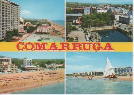 Postal E02399: Imágenes de Comarruga, Tarragona