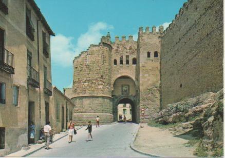 Postal E02392: Puerta de San Andres, Segovia