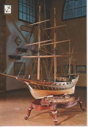 Postal E02452: Jabeque redondo San Antonio,Museo Maritimo de Barcelona