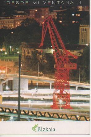 Postal E02446: Imagen nocturna de Bizkaia