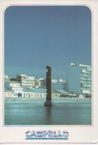 Postal E02441: Monumento al pecador, Campello, Alicante