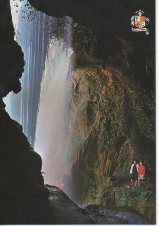 Postal E02434: Bajo la Cascada, Sant Miquel del Fai