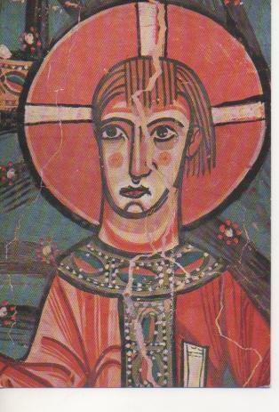 Postal E02428: Niño Jesus, Santa Maria de Tahüll. Museo de Arte de Catalunña