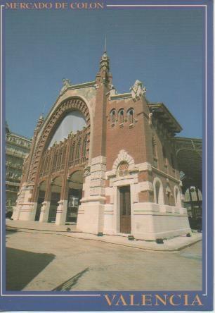 Postal E02425: Mercado de Colon, Valencia 