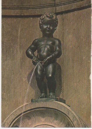 Postal E02094: Manneken-Pis, Bruselas 