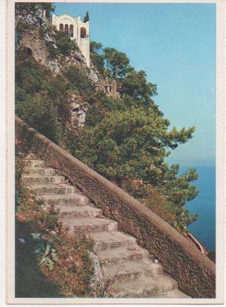 Postal E02085: Anacapri. San Michele, Capri, Iptalia