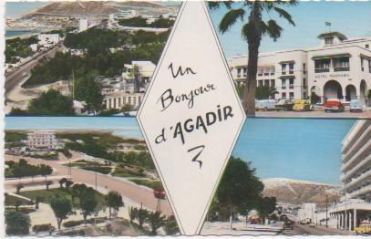 Postal E02076: Imágenes de Agadir, Maruecos