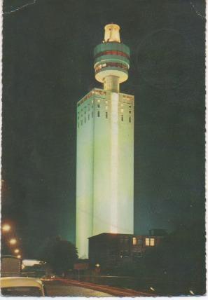 Postal E02125: Henninger Turm, Frankfurt, Alemania