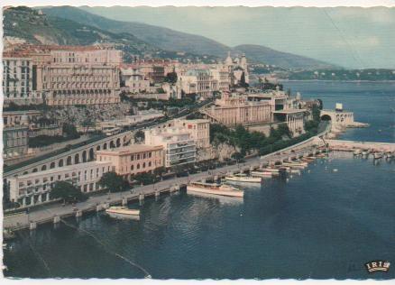 Postal E02122: Reflejos de la Costa Azul Montecarlo
