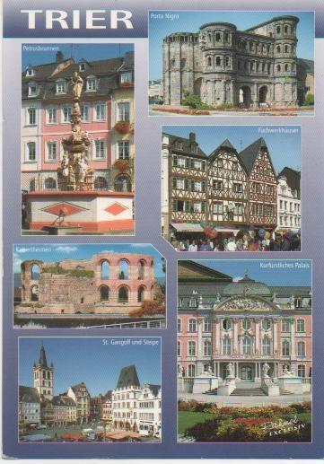 Postal E02114: Imágenes de Trier, Alemania