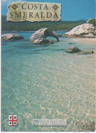 Postal E02100: Roccia dell'Elefante, Capriccioli, Italia