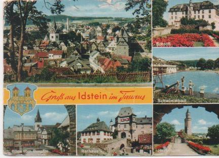 Postal E02066: Imágenes de Idstein, alemania