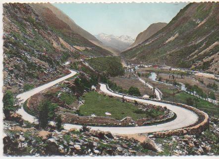 Postal E02063: Col Du Puymorens près L'Hospitalet