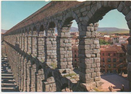Postal E02028: Acueducto romano,Segovia