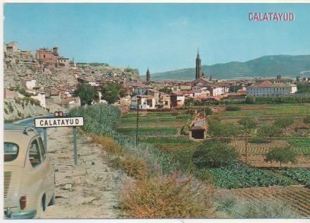 Postal E02025:  Vista de Calatayud