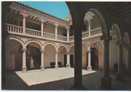 Postal E02024: Patio Carlos V, Pueblo Español, Palma de Mallorca