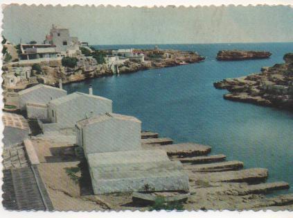 Postal E02023: Cala Alcaufar, San Luis, Menorca