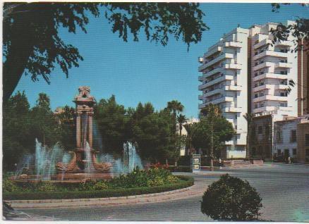 Postal E02020: Parque de José Antonio, Almeria