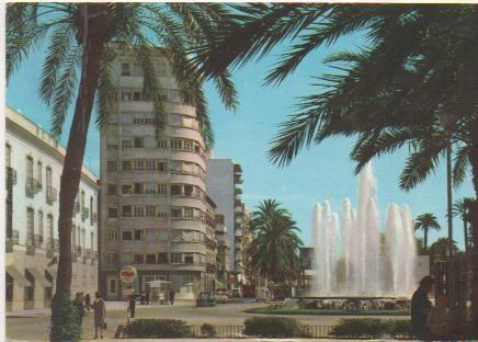 Postal E02018: Plaza del Mar, Alicante