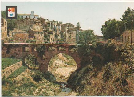 Postal E02002: Pont romà, Caldes de Montbuy