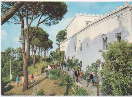 Postal E02056: Villa San Michele, Anacapri, Italia