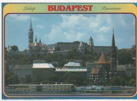 Postal E02051: Vistas Budapest, Hungria