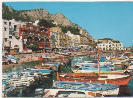 Postal E02049: Marina Grande, Capri, Italia