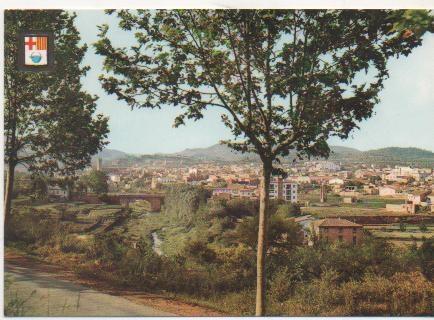 Postal E02034: Vistas de Caldas de Montbuy
