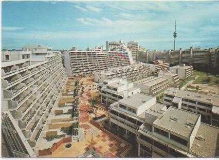 Postal E02220: Parque Olimpico de Munich, Alemania