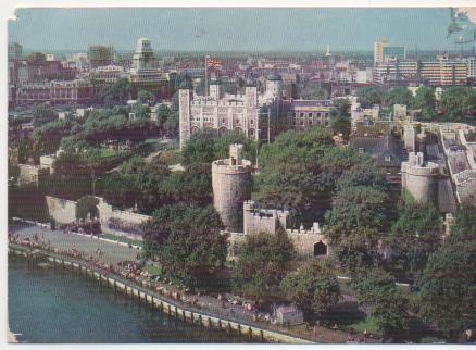 Postal E02217:  Tower of London, Gran Gretaña